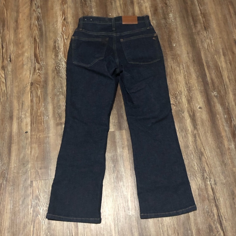 Madewell Cali Demi Boot Jeans Women's 24p Mid Rise in Lucille Wash Denim - Picture 6 of 7